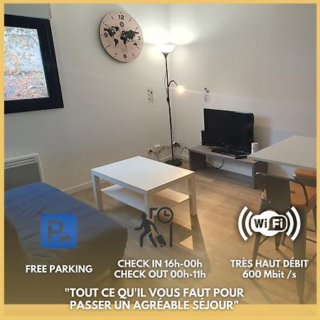 Ideal Couple Appartement 1 Chambre Cosy Et Calme Pour Visiter 낭트 외부 사진